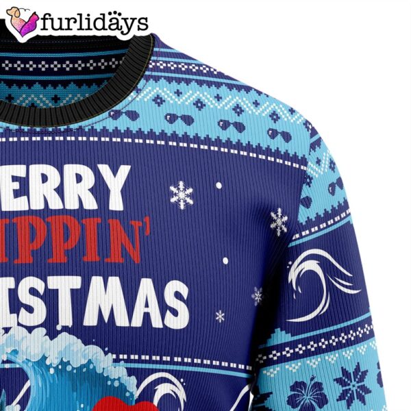 Dolphin Flippin’ Christmas Ugly Christmas Sweater – Lover Xmas Sweater Gift  – Dog Memorial Gift