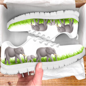 Elephant Grass Shoes Family Sneaker Tennis Walking Shoes Best Gift For Men And Women 1