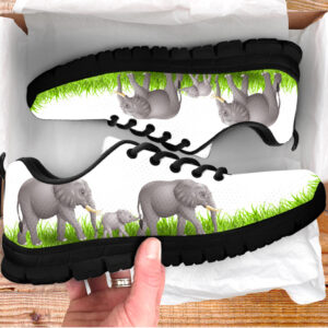 Elephant Grass Shoes Family Sneaker Tennis Walking Shoes Best Gift For Men And Women 3