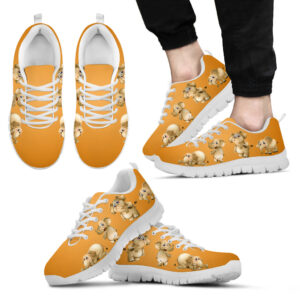 Elephant Shoes 4 Vector Orange Background Sneaker Tennis Walking Shoes Best Gift For Men And Women 2