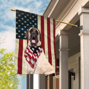 English Mastiff House Flag – Dog…