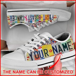 Fight Breast Cancer Shoes License Plates…