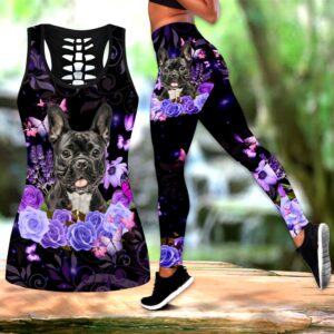 French Bulldog Love Hollow Tanktop Legging Set Outfit Casual Workout Sets Dog Lovers Gifts For Him Or Her 1 nw5vcn