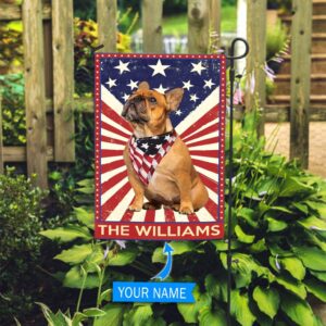 French Bulldog Personalized Flag Custom Dog Garden Flags Dog Flags Outdoor 3