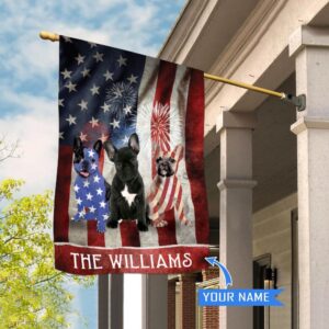 French Bulldog Personalized House Flag Personalized Dog Garden Flags Dog Flags Outdoor Dog Gifts For Owners 2