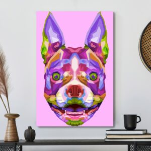 French Bulldog pop art