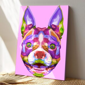 French Bulldog pop art1