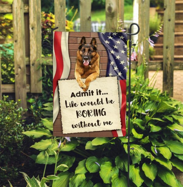 German Shepherd Flag 1 – Dog Flag For House – Best Gift For Dog Mom