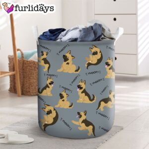 German Shepherd Laundry Basket – Dog…