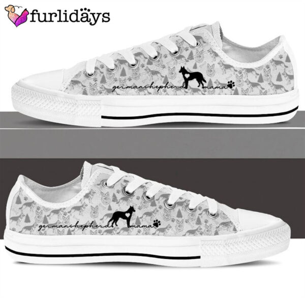 German Shepherd Low Top Shoes – Sneaker For Dog Walking – Dog Lovers Gifts for Him or Her