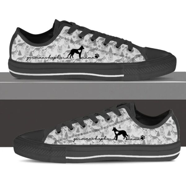 German Shepherd Low Top Shoes – Sneaker For Dog Walking – Dog Lovers Gifts for Him or Her