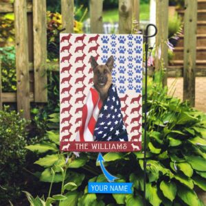 German Shepherd Personalized Flag Personalized Dog Garden Flags Gift For Dog Lovers 3