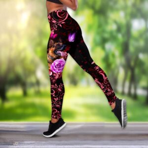 German Shepherd Red Butterfly Hollow Tanktop Legging Set Outfit Casual Workout Sets Dog Lovers Gifts For Him Or Her 3 aacicv