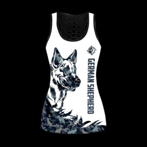 German Shepherd Tattoos Hollow Tanktop Legging Set Outfit Casual Workout Sets Dog Lovers Gifts For Him Or Her 2 vnzko8