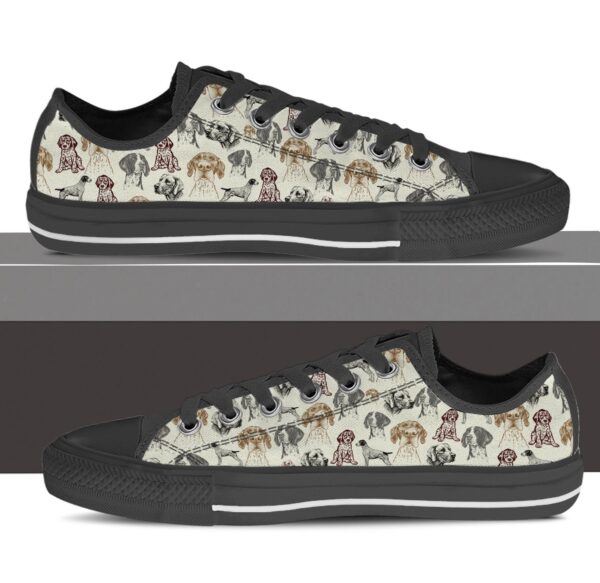 German Shorthaired Pointer Low Top Shoes – Low Top Sneaker – Sneaker For Dog Walking