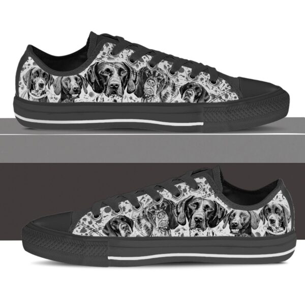 German Shorthaired Pointer Low Top Shoes – Sneaker For Dog Walking – Lowtop Casual Shoes Gift For Adults