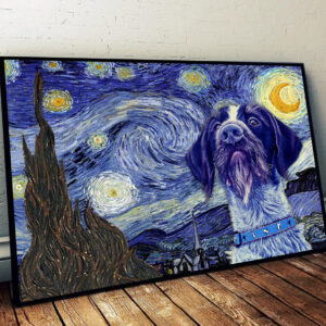 German Wirehaired Pointer Poster & Matte…