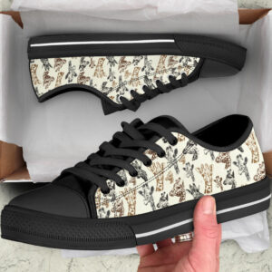 Giraffe Low Top Shoes Low Top Sneaker Lowtop Casual Shoes Gift For Adults 2