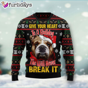 Give Your Heart Bulldog Ugly Christmas…