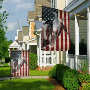 Goat America Flag Flags For The Garden Backyard Outdoor Flag 1