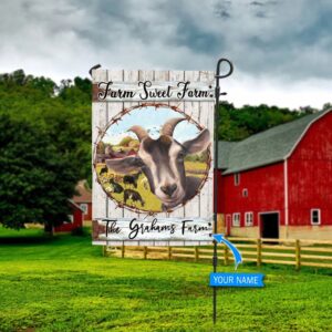 Goat Farm Sweet Farm Personalized House…