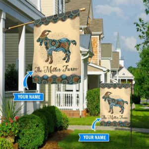 Goat Personalized Flag 1 Garden Flags Outdoor Outdoor Decoration 1