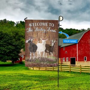 Goats Welcome To The Farm Personalized…