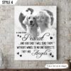 God Said I Will Send Them Without Wings Dog Matte Personalized Canvas Poster – Poster To Print –  Gift For Dog Lovers