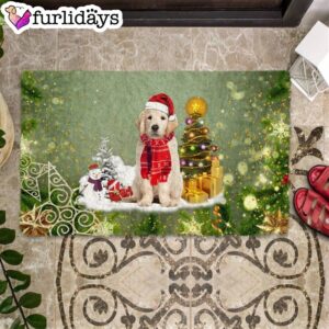 Golden Retriever Merry Christmas Doormat – Pet Welcome Mats –  Unique Gifts Doormat