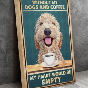 Goldendoodle Poster Matte Canvas Dog Canvas Art Poster To Print Gift For Dog Lovers 1