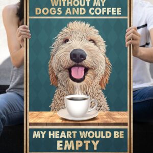 Goldendoodle Poster Matte Canvas Dog Canvas Art Poster To Print Gift For Dog Lovers 3