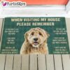 Goldendoodle’s Rules Doormat – Funny Doormat -Gift For Dog Lovers