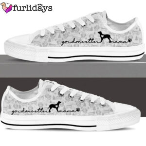 Gordon Setter Low Top Sneaker For Dog Walking Dog Lovers Gifts for Him or Her 3