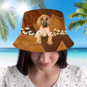 Great Dane Bucket Hat Hats To Walk With Your Beloved Dog A Gift For Dog Lovers 2 r4ukjb