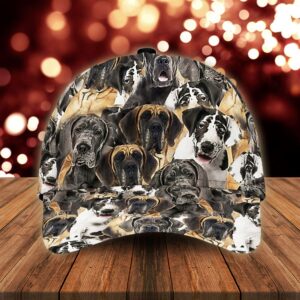 Great Dane Cap Caps For Dog Lovers Dog Hats Gifts For Relatives 1 mrwl3u
