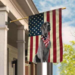 Great Dane House Flag – Dog…