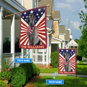 Great Dane Personalized House Flag –…