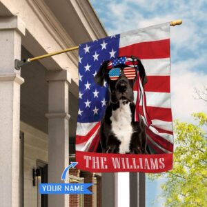 Great Dane Personalized House Flag Garden Dog Flag Personalized Dog Garden Flags 1