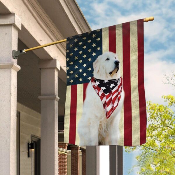Great Pyrenees House Flag – Dog Flag For House – Best Gift For Dog Mom