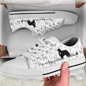 Great Pyrenees Low Top Shoes Sneaker For Dog Walking Dog Lovers Gifts for Him or Her 1