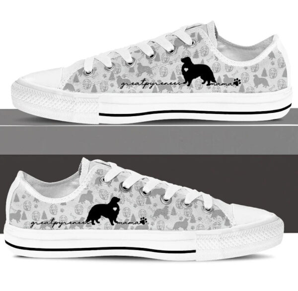 Great Pyrenees Low Top Shoes – Sneaker For Dog Walking – Dog Lovers Gifts for Him or Her
