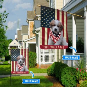 Great Pyrenees Personalized Flag Personalized Dog Garden Flags Dog Flags Outdoor 1