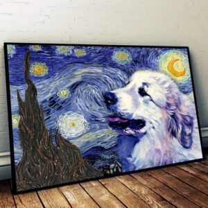 Great Pyrenees Poster & Matte Canvas…