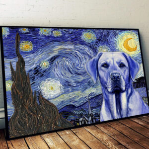Gundog Poster Matte Canvas Dog Wall Art Prints Painting On Canvas 1