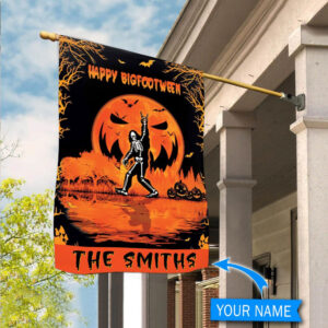 Happy Bigfootween Personalized Flag Flags For The Garden Outdoor Decoration 2