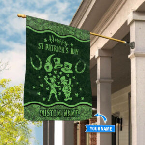 Happy St Patrick s Day Horse Personalized Flag Flags For The Garden Outdoor Decoration 2