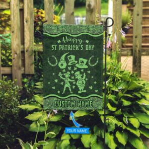 Happy St Patrick s Day Horse Personalized Flag Flags For The Garden Outdoor Decoration 3