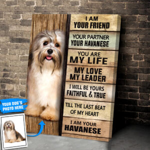 Havanese Personalized Poster Canvas Dog Canvas Wall Art Dog Lovers Gifts For Him Or Her 2