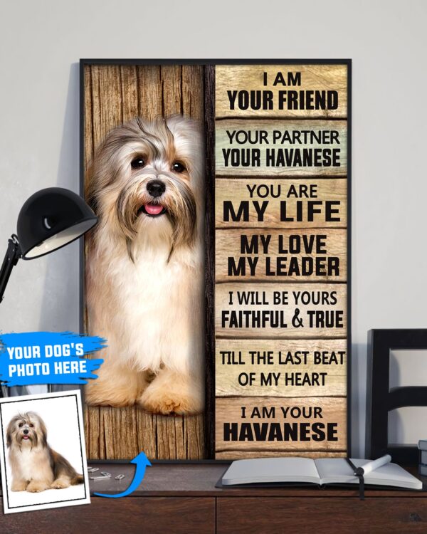 Havanese Personalized Poster & Canvas – Dog Canvas Wall Art – Dog Lovers Gifts For Him Or Her