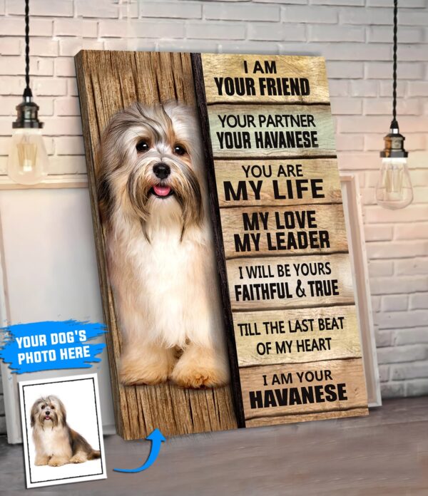 Havanese Personalized Poster & Canvas – Dog Canvas Wall Art – Dog Lovers Gifts For Him Or Her